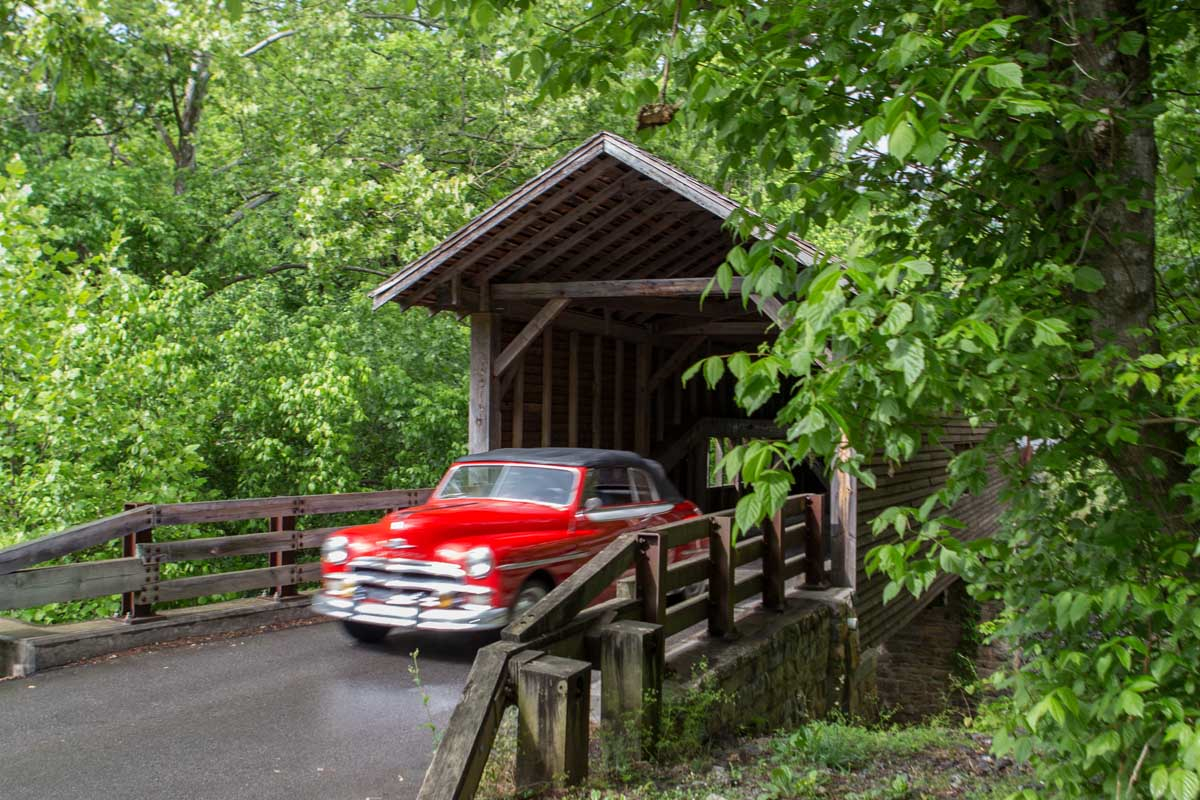 covered bridge in tennessee copy
